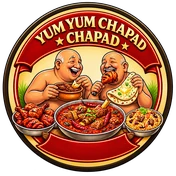 Yum Yum Chapad Chapad illustrated logo